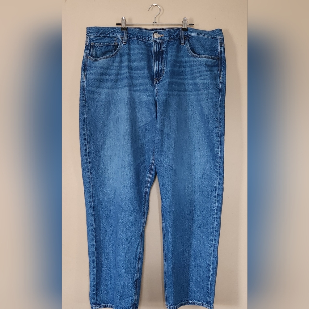 American Eagle Jeans Womens Sz 20x29 Plus 90s Straight Stretch Blue